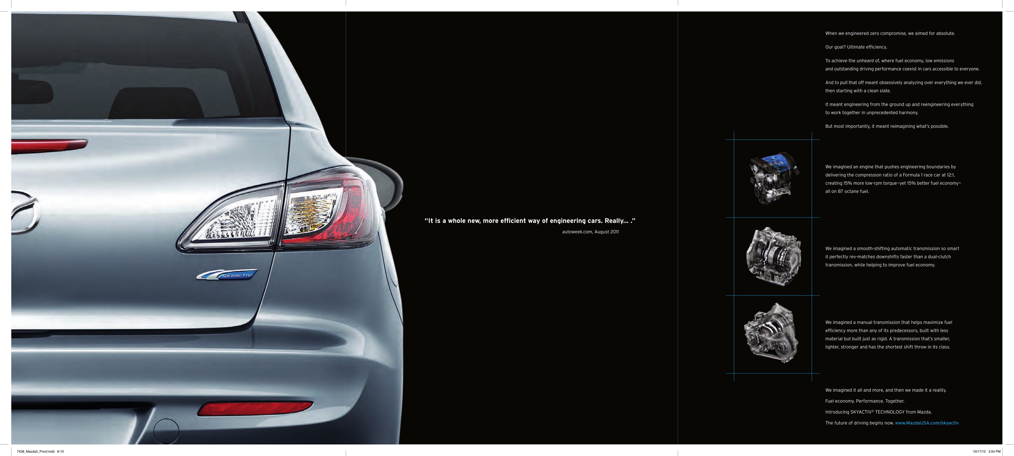 2013 Mazda 3 Brochure Page 12